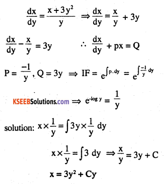 2nd PUC Maths Question Bank Chapter 9 Differential Equations Ex 9.6.14