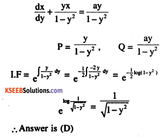 2nd PUC Maths Question Bank Chapter 9 Differential Equations Ex 9.6.22