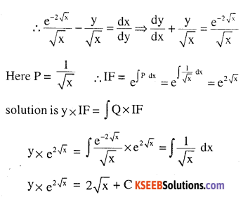 2nd PUC Maths Question Bank Chapter 9 Differential Equations Miscellaneous Exercise 14