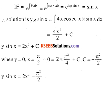 2nd PUC Maths Question Bank Chapter 9 Differential Equations Miscellaneous Exercise 15