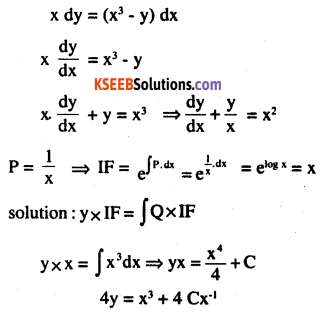2nd PUC Maths Question Bank Chapter 9 Differential Equations Miscellaneous Exercise 43