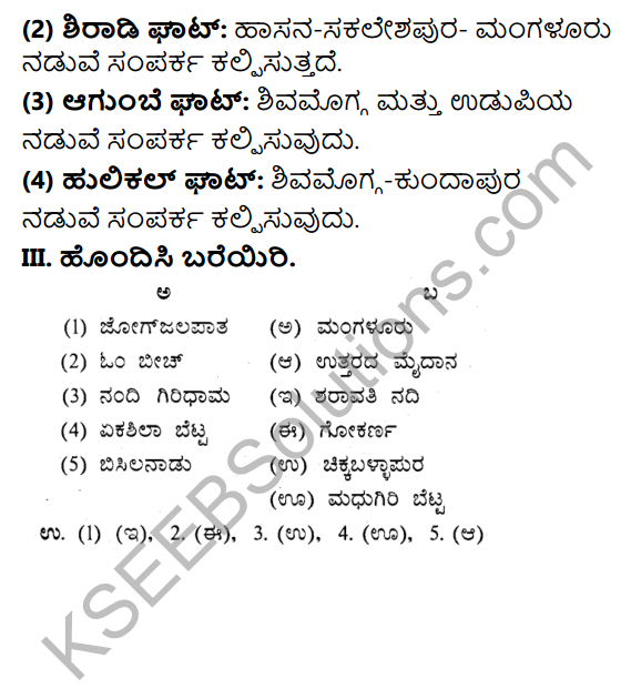 KSEEB Solutions for Class 9 Geography Chapter 2 Prakrutika Vibhagagalu 4