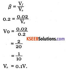 2nd PUC Electronics Question Bank Chapter 4 Feedback in Amplifiers 1