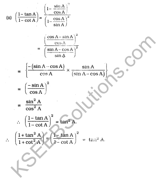 KSEEB Solutions for Class 10 Maths Chapter 11 Introduction to Trigonometry Ex 11.4 in Kannada 15