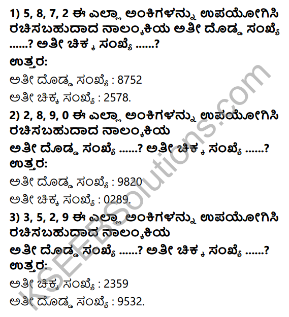 KSEEB Solutions for Class 4 Maths Chapter 2 Numbers in Kannada 23