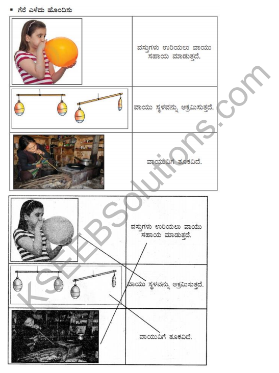 KSEEB Solutions for Class 5 EVS Chapter 6 Air in Kannada 3