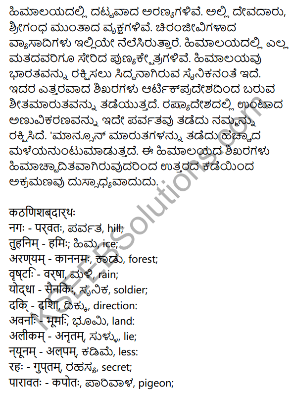 नगाधिराजः Summary in Kannada 2