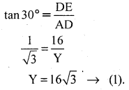 KSEEB Solutions for Class 10 Maths Chapter 12 Some Applications of Trigonometry Additional Questions11