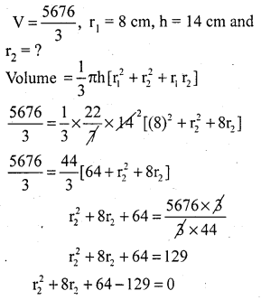 KSEEB Solutions for Class 10 Maths Chapter 15 Surface Areas and Volumes Additional Questions 18