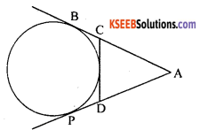 KSEEB Solutions for Class 10 Maths Chapter 4 Circles Additional Questions 2