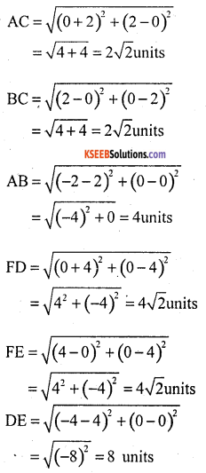 KSEEB Solutions for Class 10 Maths Chapter 7 Coordinate Geometry Additional Questions 35