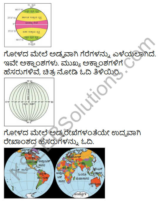KSEEB Solutions for Class 3 EVS Chapter 23 The Earth - Our Home in Kannada 5