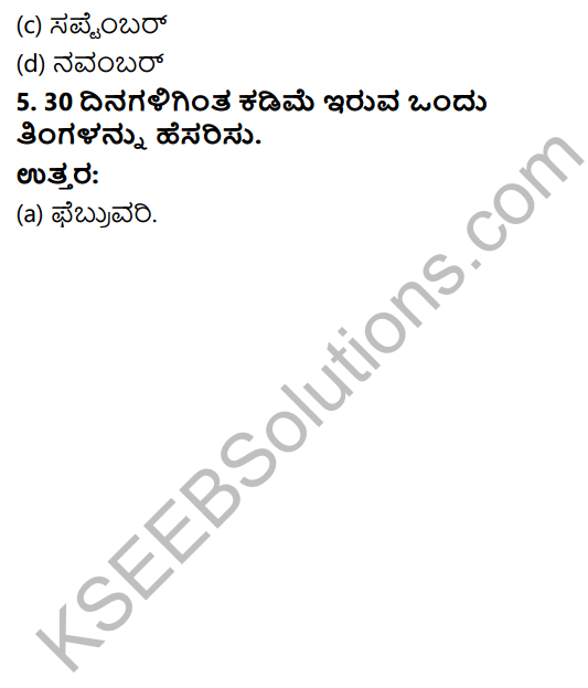KSEEB Solutions for Class 3 Maths Chapter 10 Measurement, Weight - Measuring Time in Kannada 16