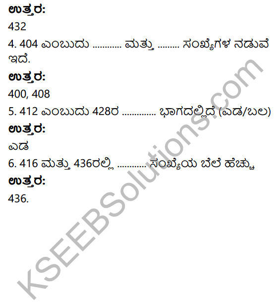 KSEEB Solutions for Class 3 Maths Chapter 2 Numbers in Kannada 22