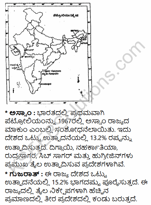 2nd PUC Geography Question Bank Chapter 9 Mineral and Power Resources in Kannada 27