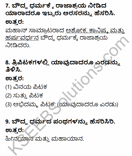 2nd PUC History Question Bank Chapter 4 Ancient Period in Kannada 20