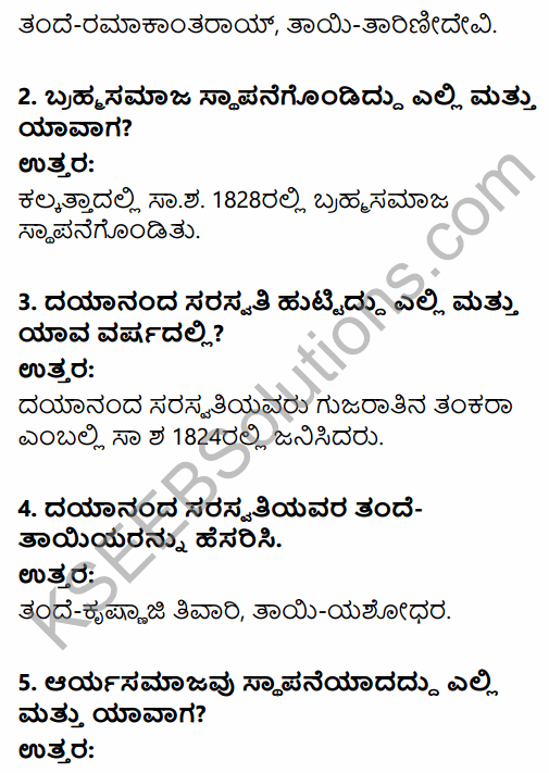 2nd PUC History Question Bank Chapter 7 Modern India in Kannada 61