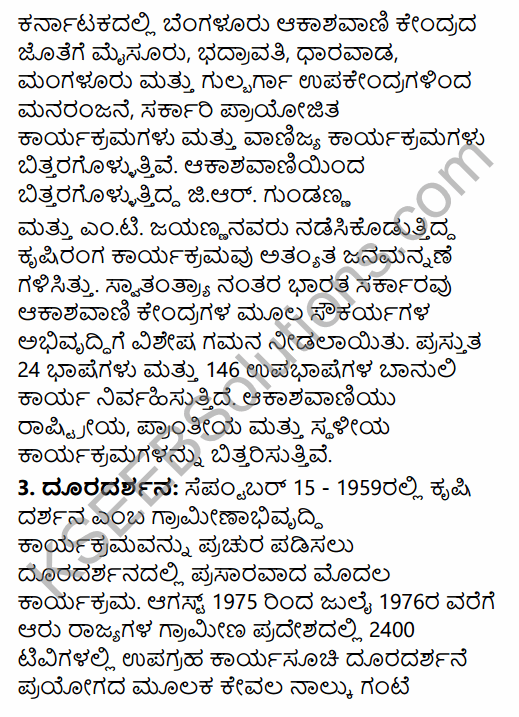 2nd PUC Sociology Question Bank Chapter 6 Market and Communication Systems in Kannada 58