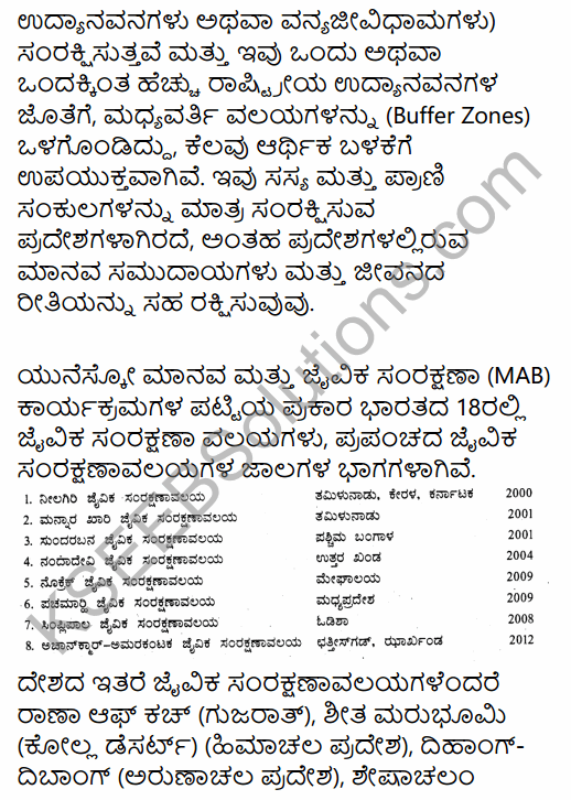 1st PUC Geography Question Bank Chapter 10 Climate, Soil and Forest in Kannada 55