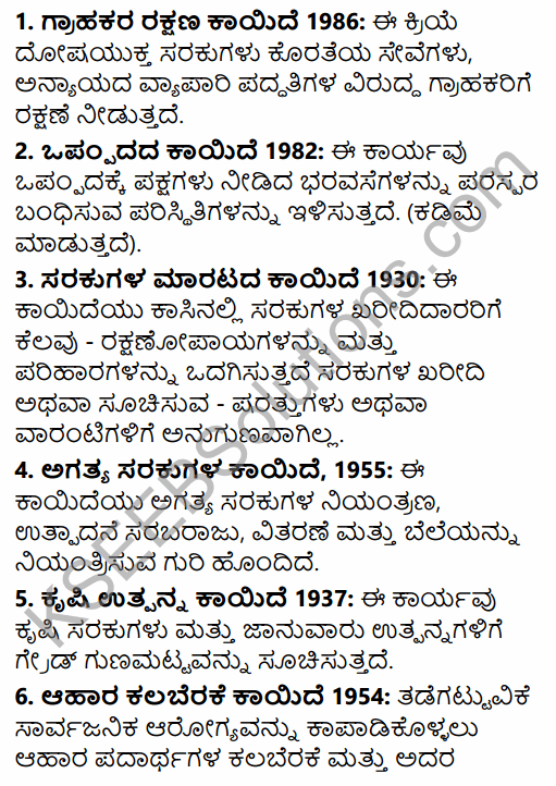 2nd PUC Business Studies Model Question Paper 5 with Answers in Kannada 28
