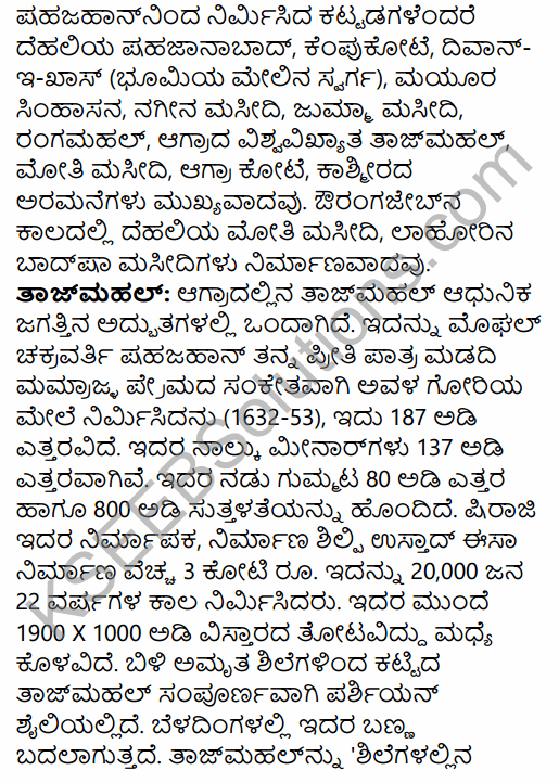 2nd PUC History Model Question Paper 3 with Answers in Kannada 21