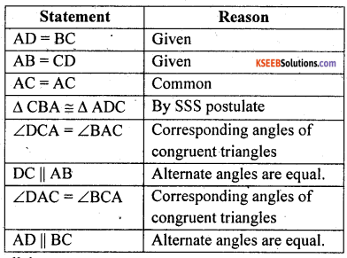 KSEEB Solutions for Class 8 Maths Chapter 15 Quadrilaterals Additional Questions 23