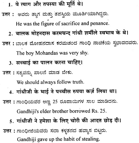 Karnataka Solutions for Class 8 Hindi वल्लरी Chapter 5 महात्मा गांधी 5