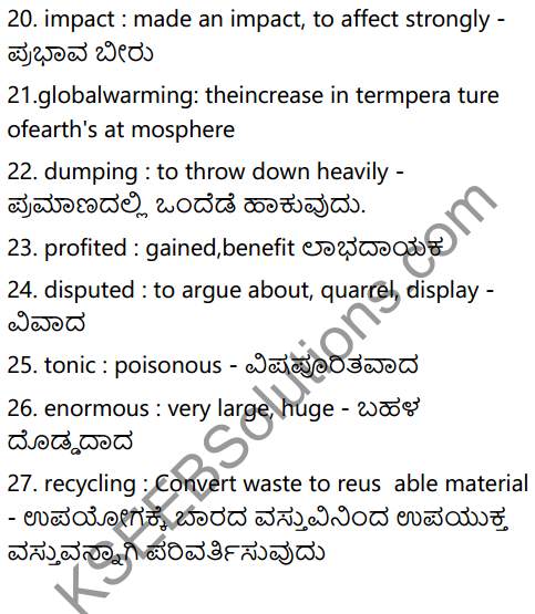 Avoid Plastics Summary In Kannada 5