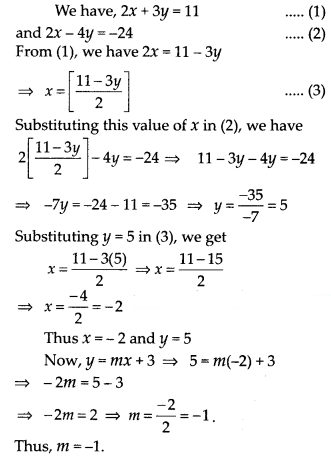 KSEEB SSLC Class 10 Maths Solutions Chapter 3 Pair of Linear Equations in Two Variables Ex 3.3 1