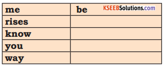 KSEEB Solutions for Class 7 English Poem Chapter 1 The Gymnastic Clock 1