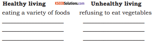 KSEEB Solutions for Class 7 English Prose Chapter 1 Healthy Life 9