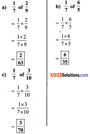 KSEEB Solutions for Class 7 Maths Chapter 2 Fractions and Decimals Ex 2.3 4