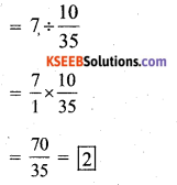 KSEEB Solutions for Class 7 Maths Chapter 2 Fractions and Decimals Ex 2.7 331