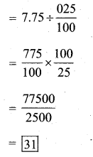 KSEEB Solutions for Class 7 Maths Chapter 2 Fractions and Decimals Ex 2.7 336