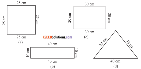 KSEEB Solutions for Class 6 Maths Chapter 10 Mensuration Ex 10.1 31