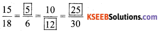 KSEEB Solutions for Class 6 Maths Chapter 12 Ratio and Proportion Ex 12.1 521