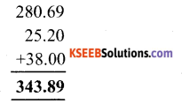 KSEEB Solutions for Class 6 Maths Chapter 8 Decimals Ex 8.5 6