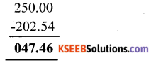 KSEEB Solutions for Class 6 Maths Chapter 8 Decimals Ex 8.6 2