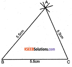 KSEEB Solutions for Class 7 Maths Chapter 10 Practical Geometry Ex 10.2 2
