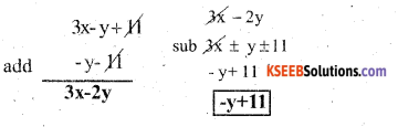 KSEEB Solutions for Class 7 Maths Chapter 12 Algebraic Expressions Ex 12.2 501