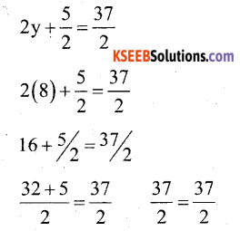 KSEEB Solutions for Class 7 Maths Chapter 4 Simple Equations Ex 4.3 3