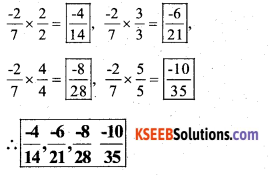 KSEEB Solutions for Class 7 Maths Chapter 9 Rational Numbers Ex 9.1 27