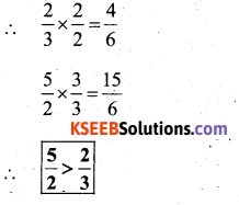 KSEEB Solutions for Class 7 Maths Chapter 9 Rational Numbers Ex 9.1 71
