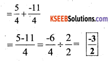 KSEEB Solutions for Class 7 Maths Chapter 9 Rational Numbers Ex 9.2 2