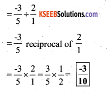 KSEEB Solutions for Class 7 Maths Chapter 9 Rational Numbers Ex 9.2 45