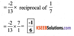 KSEEB Solutions for Class 7 Maths Chapter 9 Rational Numbers Ex 9.2 52