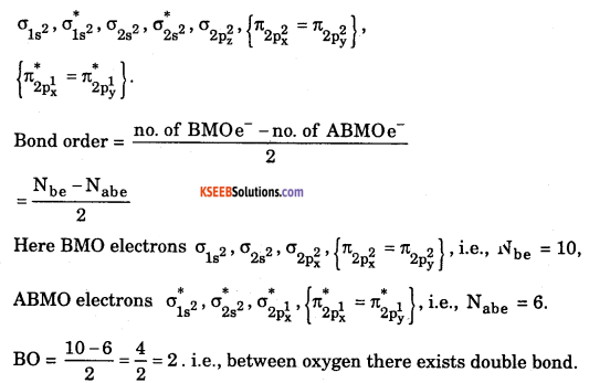 1st PUC Chemistry Model Question Paper 1 with Answers 4
