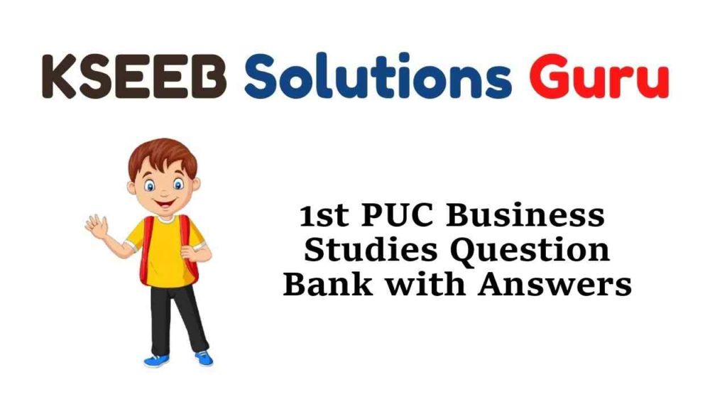 1st puc business studies notes pdf